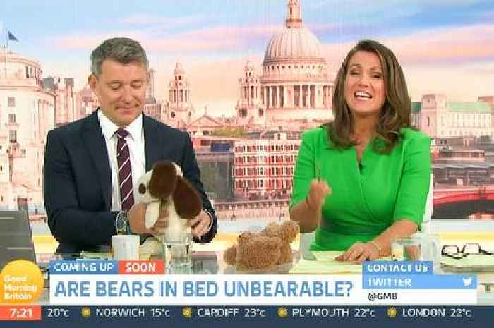 Ben Shephard warns Susanna Reid 'steady on' after racy bed confession