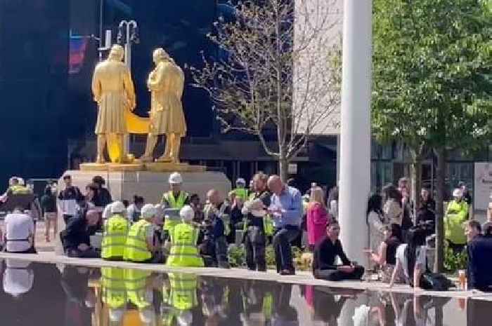 Birmingham city centre incident as 'huge evacuation ordered'