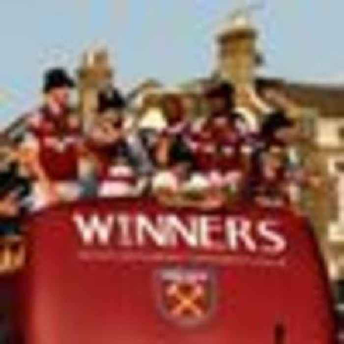 West Ham host victory parade to celebrate Europa Conference League win