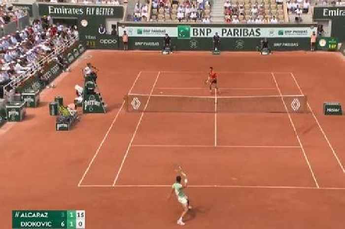 Carlos Alcaraz produces 'best tennis shot ever seen' to leave French Open crowd in awe