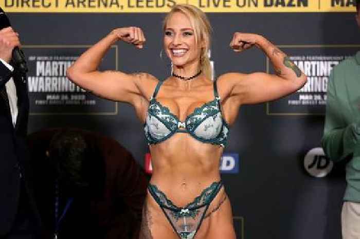 Ebanie Bridges promises to 'bounce' at next weigh-in as she teases raunchy routine