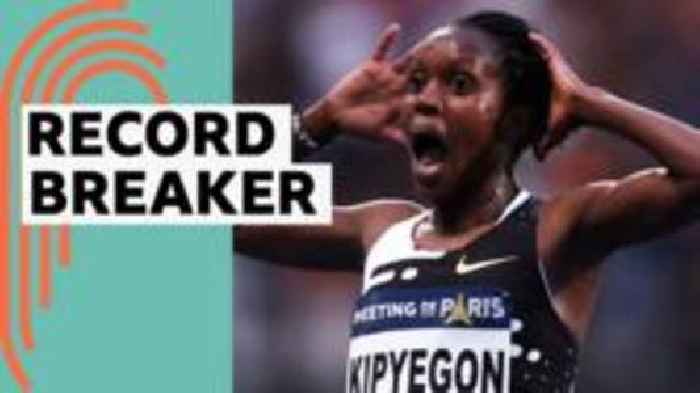 'Superhuman' Kipyegon breaks 5000m world record