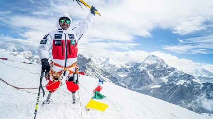 Hari Budha Magar is first double above-knee amputee to summit Everest
