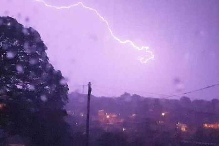 Thunderstorms could hit Derbyshire on Saturday and Sunday as new Met Office weather warning issued