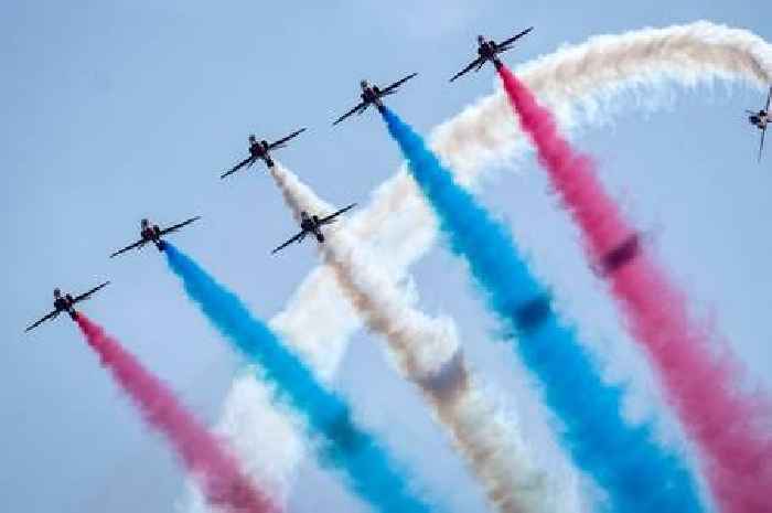 Exact times RAF Red Arrows are expected above Chelmsford, Colchester and Braintree for King's birthday flypast
