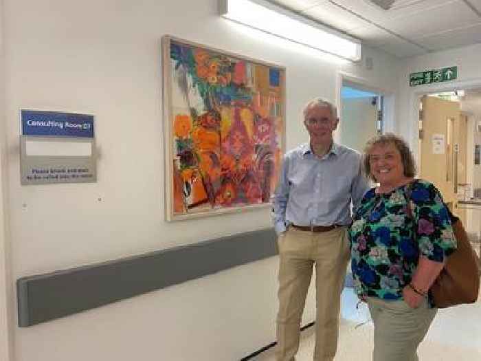  Paintings in Hospitals partners with Ashford and St Peter’s Hospitals: installing art from the Paintings in Hospitals collection in the Ashford hospital Outpatients unit, to inspire better health and wellbeing for all.