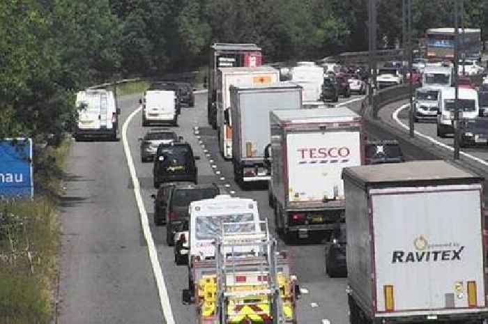 Long M4 delays after crash and M48 Severn Bridge closure - live updates
