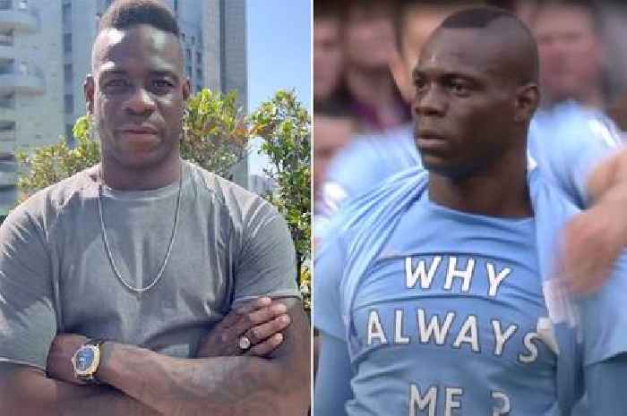 Mario Balotelli recreates iconic Man City moment for BT Sport before UCL final
