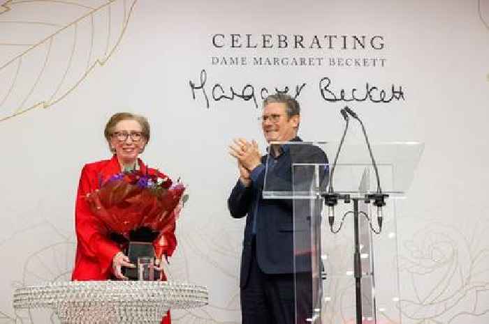 Sir Keir Starmer in Derby as Dame Margaret Beckett celebrates 40 years as Derby South MP