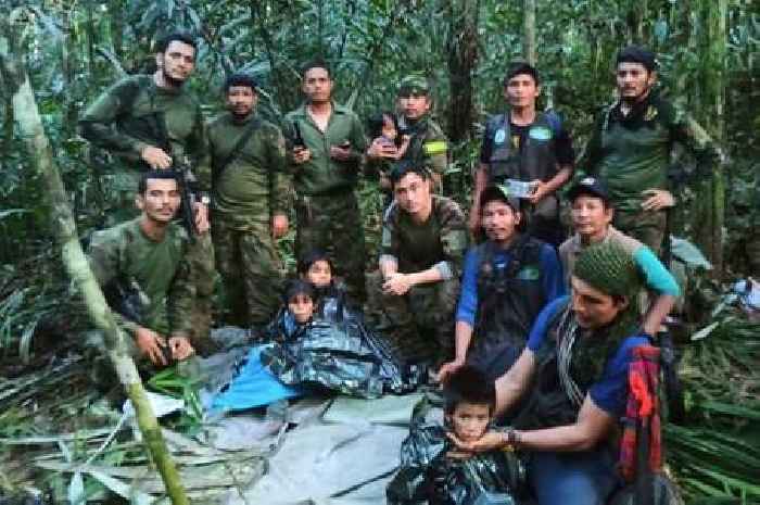 Group of kids miraculously found alive in Amazon jungle 40 days after plane crash