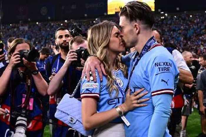 Man City players celebrate with stunning WAGs after winning their first Champions League