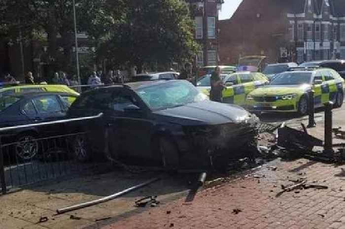 Man charged over serious crash that followed police pursuit