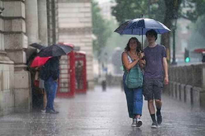 Met Office issues warning for torrential rain for large part of Wales