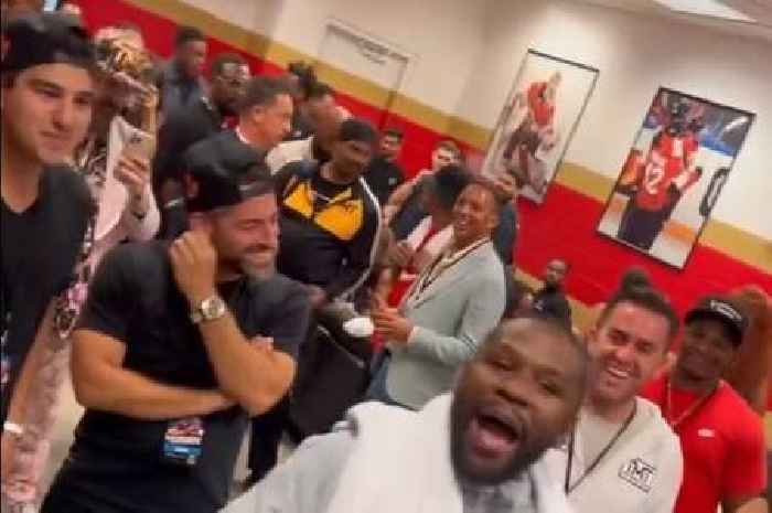 Floyd Mayweather opens up on John Gotti III ring carnage in dressing room clip