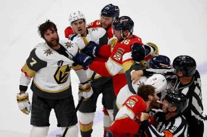 Stanley Cup match descends into vicious brawl as players from both sides throw punches