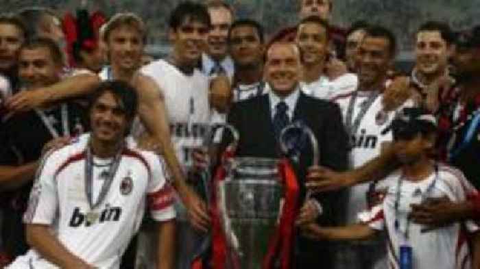 AC Milan pay tribute to former owner Berlusconi