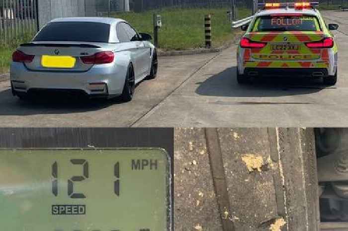 Rushing groom caught speeding on way to his to wedding day
