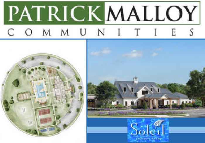Atlanta Active Adult Community, Soleil Belmont Park by Patrick Malloy Communities, Announces World Class Luxury Resort Amenities Now Under Construction