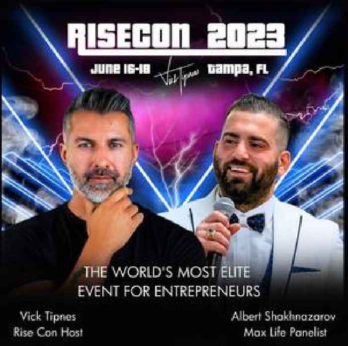 Top Entrepreneurs Unite at Rise Conference 2023 to Share Strategies for Explosive Business Growth, Featuring Vick Tipnes, Grant Cardone, Tim Grover, Nick Sarnicola, and Axe Elite Founder Albert Shakhnazarov