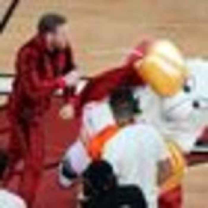Conor McGregor punch leaves mascot 'needing hospital treatment'