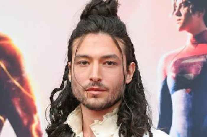 Ezra Miller appears at The Flash red carpet event following legal troubles