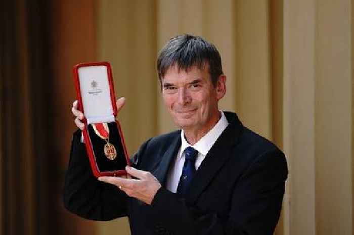 Rebus author Sir Ian Rankin 'thrilled' to be knighted at Buckingham Palace