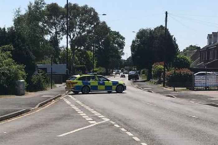 Two on motorbike seriously injured in Sutton Coldfield after crash involving car