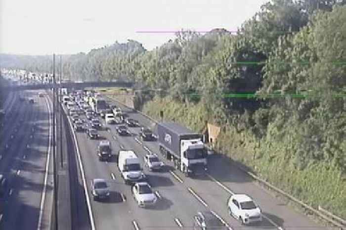 Live M25 traffic updates in Surrey following crash near Leatherhead