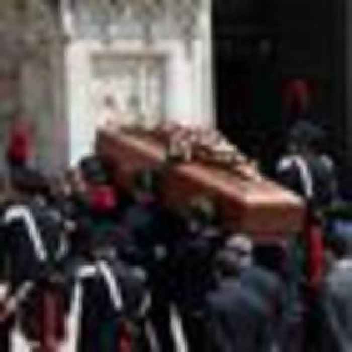 Thousands gather for state funeral of former Italian prime minister Silvio Berlusconi