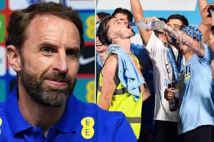 Gareth Southgate warns Jack Grealish there's a line after boozy Treble celebrations