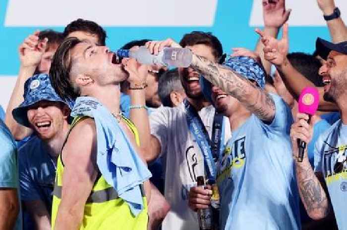 Man City stars splashed £47,000 on drinks on title party weeks before Treble celebrations