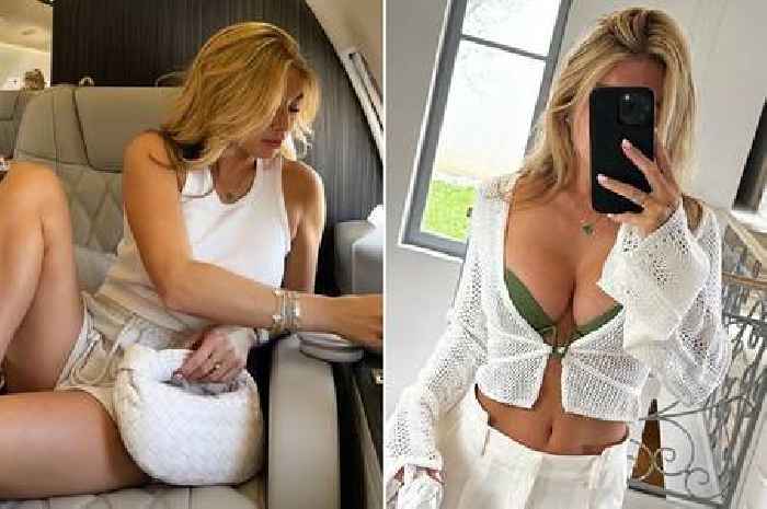 Man Utd star's smoking WAG looks drop dead gorgeous as she shares holiday snaps