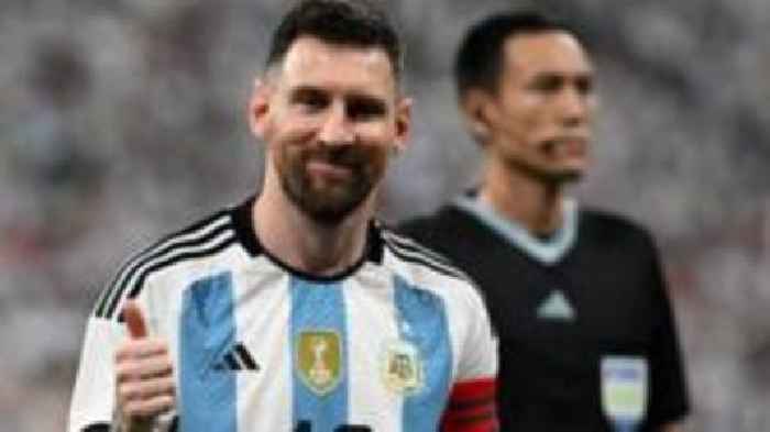 Messi scores fastest career goal in Argentina win