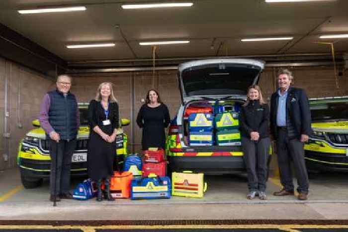  New kit bags help with patient care in air ambulance’s joint busiest week