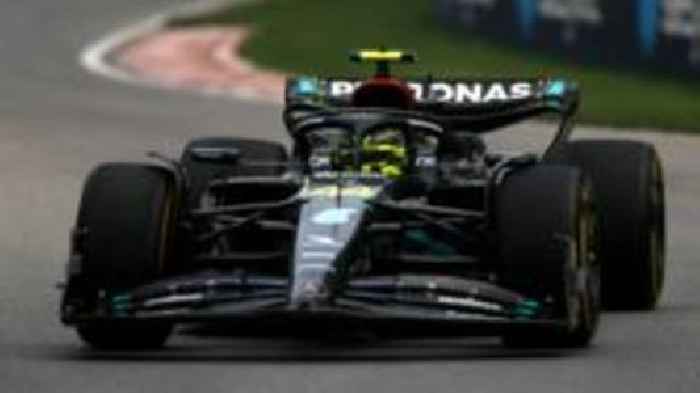 Hamilton leads Mercedes one-two in Canada practice