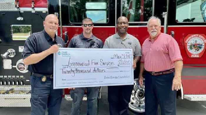 Duke Energy Supports First Responders With $500,000 in Grants for Emergency Preparedness in South Carolina