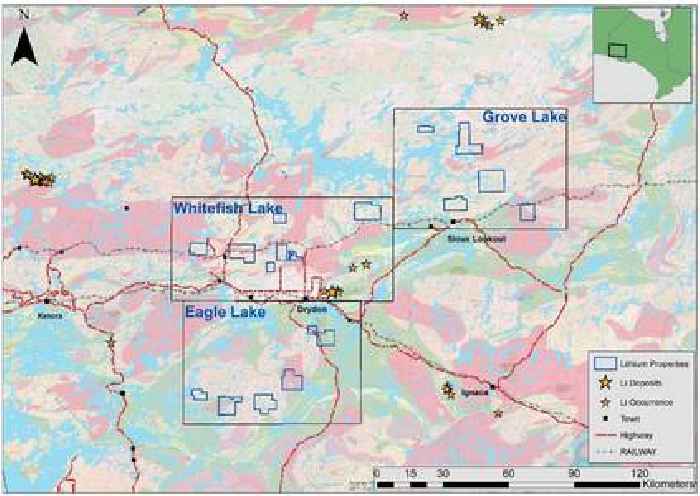 Zimtu Capital Corp. Announces the Entering into of a Definitive Agreement to Acquire the Eagle Lake, Grove Lake, and Whitefish Lake Mining Claims in the Province of Ontario