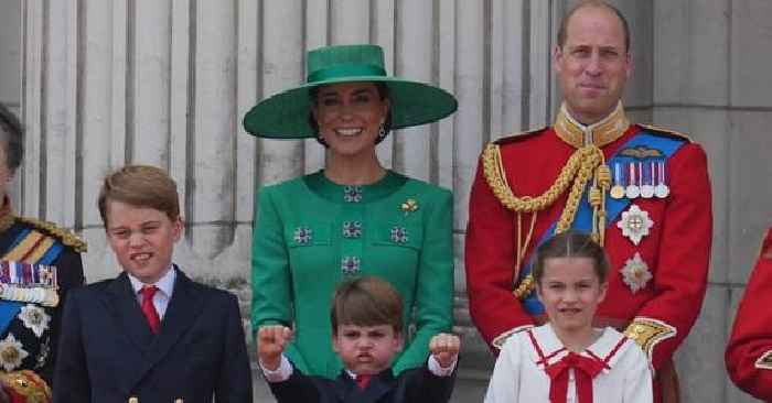 Royal Antics! Prince Louis' Funny Faces Return During King Charles' Trooping the Colour: Photos