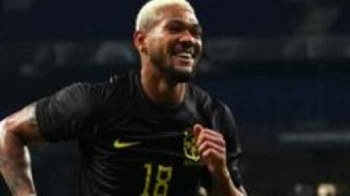 Newcastle's Joelinton scores on Brazil debut