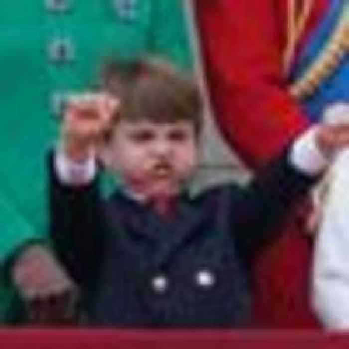 The many faces of Prince Louis at Trooping the Colour
