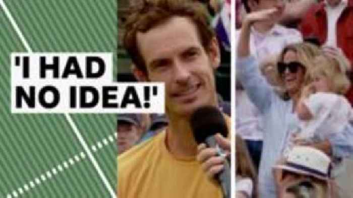 Murray gets Father's Day surprise at Nottingham