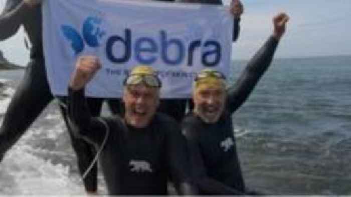 Souness swims Channel to raise £1m for charity