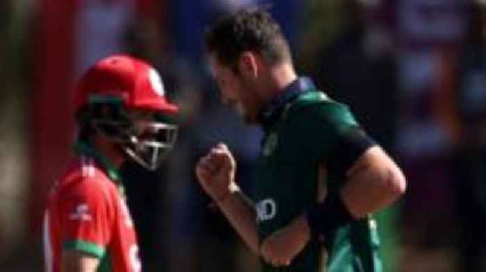 Ireland suffer blow with five-wicket defeat by Oman