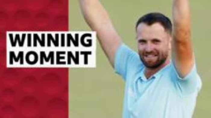 Watch as Clark edges McIlroy to win US Open