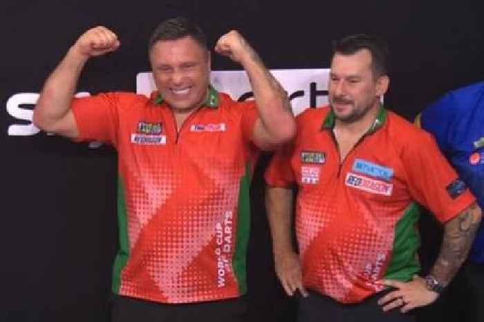 Wales win World Cup of Darts as Gerwyn Price and Jonny Clayton stun Scotland