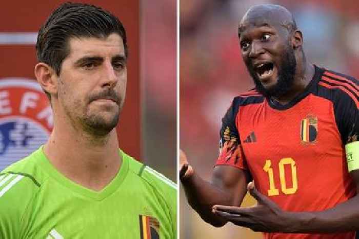 Belgium in chaos as Thibaut Courtois leaves squad over Romelu Lukaku disagreement