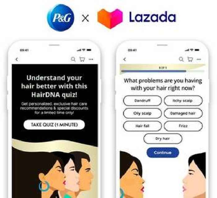 P&G announces exclusive partnership with Lazada to launch #HairDNA, a personalized haircare microsite for shoppers