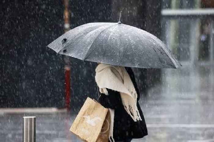 Thunderstorms and heavy rain in Surrey as Met Office issues yellow weather warning