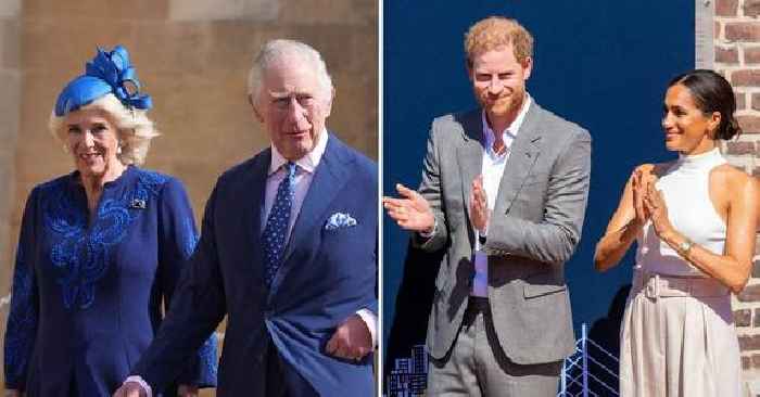 Queen Camilla Told King Charles Prince Harry and Meghan Markle's Presence Makes Her 'Uncomfortable': Source