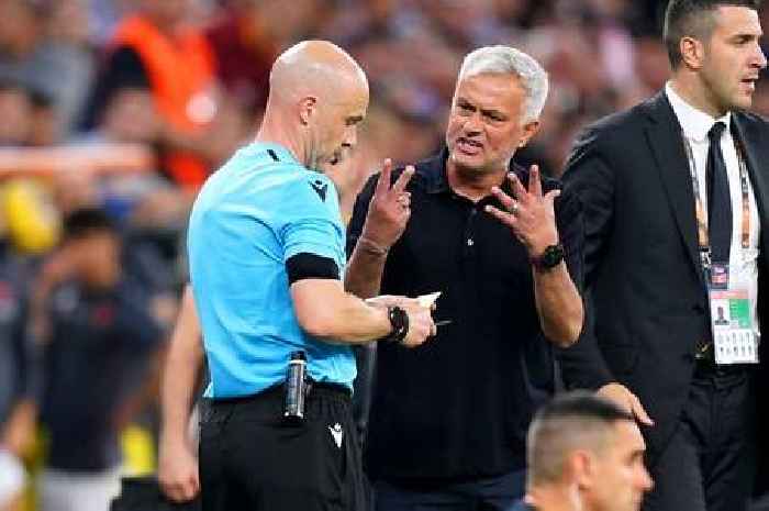 Roma boss Jose Mourinho handed lengthy ban for F-bomb rant at ref Anthony Taylor